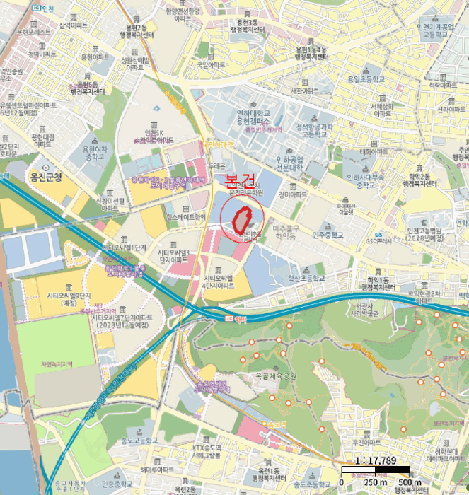 2026타경501142 · 사용본거지 : 인천광역시 연수구 아카데미로 446 206동 1103호 (송도동, 힐스테이트레이크송도