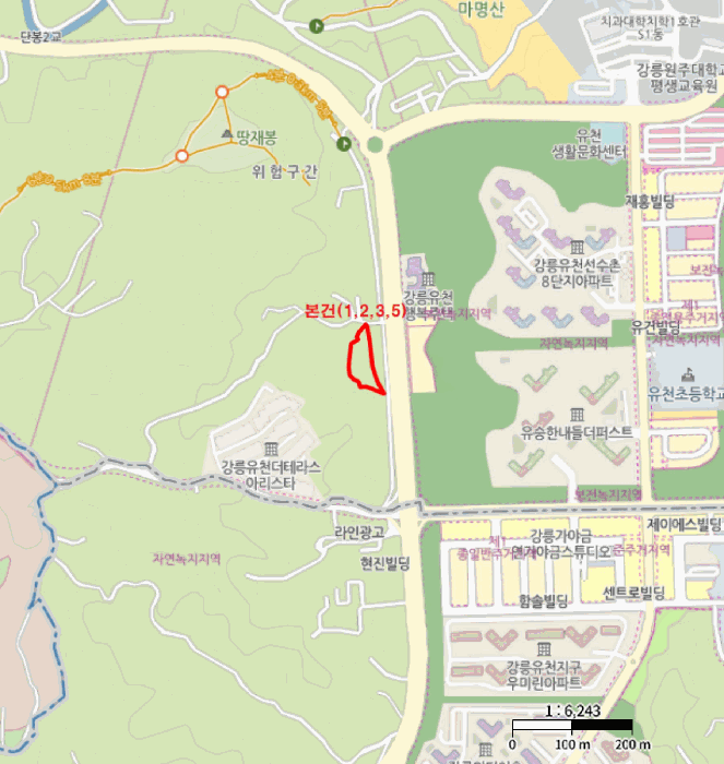 2026타경12 · 강릉시 강변로604번길 2