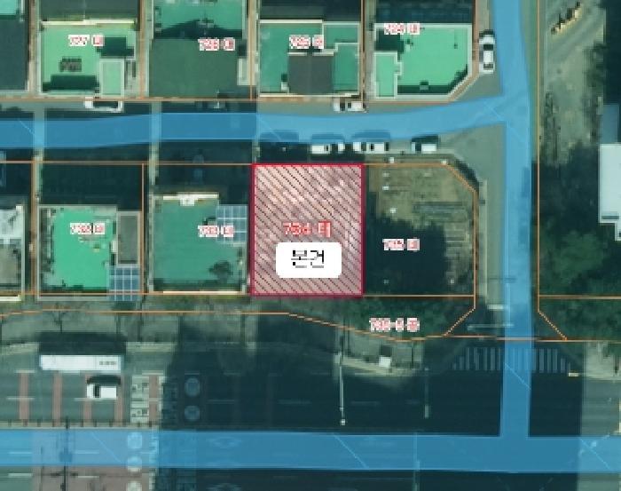 2025타경51629 대지 · 충청남도 당진시 읍내동 734