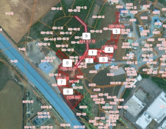 2025타경868 임야 · 충청남도 당진시 송악읍 한진리 331-18